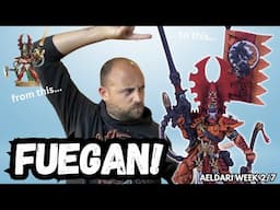 How to Paint the new Fuegan, Phoenix Lord of the Fire Dragons!