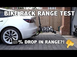 Tesla Model 3 Bike Rack Range Test