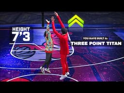 What A 7'3 Stretch Big Looks Like... (NBA 2K25)