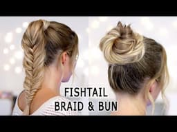 Fishtail braid tutorial - Hairstyle for medium and long hair