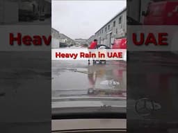 Heavy rain in #Dubai #UAE #Flood