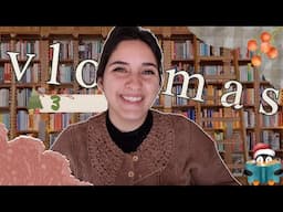 a new cosy bookstore! & reading updates ☕️📔 vlogmas 3 🌨️