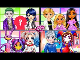 Ladybug Marinette, Harley Quinn, Draculaura, Elsa become Parents | SurprisingDolls Best Paper DIY