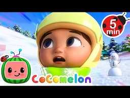 Dashing Through the Snow! | CoComelon Nursery Rhymes & Songs | Kids Learning