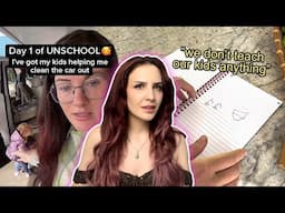 "Unschooling" on TikTok