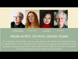 Exploring the Legacy of the Shtetl