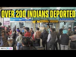 US Army Jet With 205 Deported Indians Lands In Amritsar | NDTV Profit