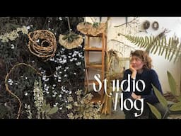 Studio Vlog | ✶ Shells, Cordage & Foraging ✶