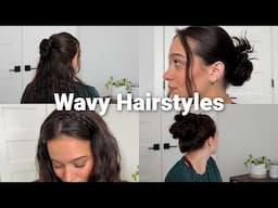 Easy hairstyles for Wavy or Curly hair 2025