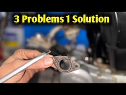 3 problem 1 solution || how to replace carburettor insulator