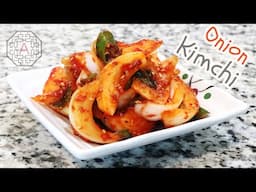 Onion Kimchi (양파 김치, YangPa KimChi) | Aeri's Kitchen