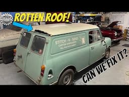 CAN WE SAVE THE ROTTEN ROOF? - Classic Mini Van Restoration