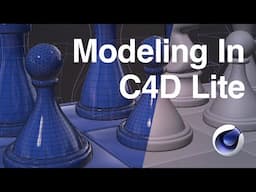 Modeling in Cinema 4d Lite (2/5)