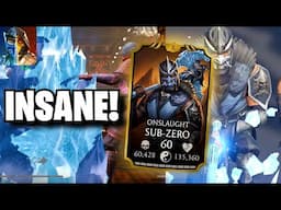 This MK Mobile Team Will SHOCK You! Onslaught Sub Zero Gameplay.