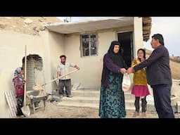 Destruction and reconstruction of the magical cave door: Grandma's success in her new project