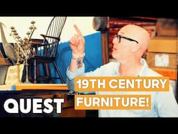 Drew Makes Off With Gorgeous Windsor Chair From The 19th Century! | Salvage Hunters