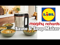 Soup in Minutes? Morphy Richards Compact Soup Maker!