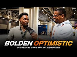 Brandon Bolden VERY OPTIMISTIC About Patriots, Drake Maye & Josh McDaniels | Interview at Radio Row