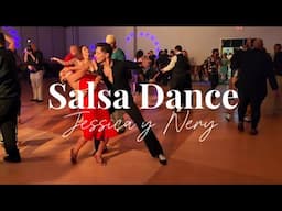 Nery Garcia & Jessica Quiles Salsa Social Dance