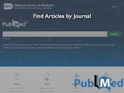 PubMed: Find Articles by Journal