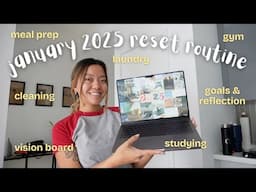 January 2025 Reset Routine