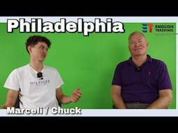 Philadelphia, the city of brotherly love [Marceli/Chuck]