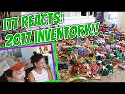 Reacting to Our 2017 TRAIN COLLECTION & STORAGE! 🚂 ALL THE TRAINS! #TrainInventory #Throwback