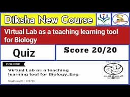 Virtual Lab as a teaching learning tool for Biology Quiz Answers | Sana Online Classes