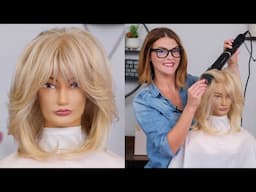 Curtain Bangs: The Most Detailed Step By Step Blow-dry Tutorial