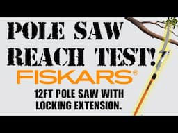 Fiskars Pole Saw - Tool Review in Action