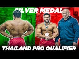 Silver Medal In Thailand Pro Qualifier Show|| Bodybuilding||17 Days Out For Amateur Olympia