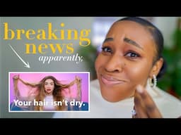 Hair Scientists react to Sarah Ingle hair science // Moisturized Hair is the biggest hair LIE?!