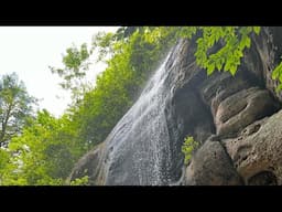 Hiking up to Sand Cave in Erwin, VA with my Friend