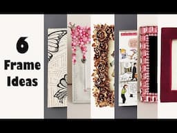 DIY funky frame ideas - Home decor on a budget