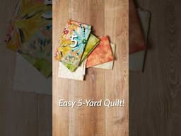 ANY 5-Yards will Work with these Quilts! #quilting