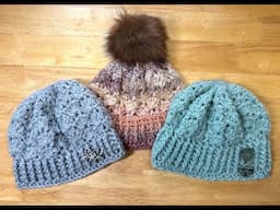 Vista Point Crochet Hat Tutorial! ~ Cushy Texture!