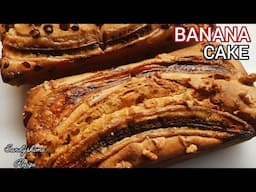 How To Make Banana Cake/Moist Banana Cake Recipe.