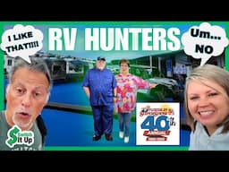 RV Hunters 𝗘𝗽𝗶𝘀𝗼𝗱𝗲 𝟭  at the Florida RV Supershow.  (Toy hauler Addition)