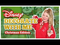 Creating The Most Magical Disney Holiday Display | Decorate With Me 2024 🎄✨