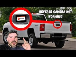 2014 Chevrolet Silverado | Rear light and camera not working