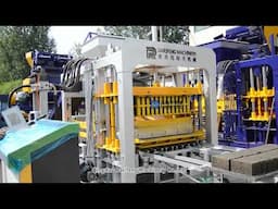 QT5-15 automatic block machine for making concrete solid bricks