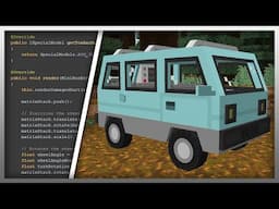 ✔️ I Coded a "Mini Bus" into Minecraft!