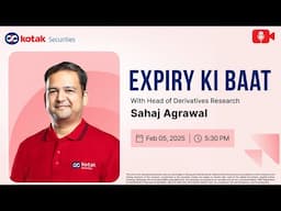 LIVE | Expiry ki Baat | Derivatives | Weekly Expiry