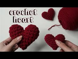 Crochet Heart Amigurumi Tutorial