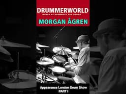 Morgan Ågren: Appearance London Drum Show 2018 PART I #morganagren  #drummerworld