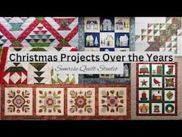 Christmas Projects Over the Years