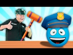 Surprise Eggs - Police Car | Kids Songs And Nursery Rhymes | DoReMi Kids Songs