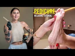 The Most Relaxing Luxury Pedicure ever (Very Satisfying)