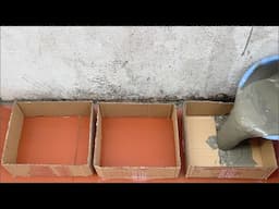 Crazy Idea How To Make Flower Pot From Cardboard.