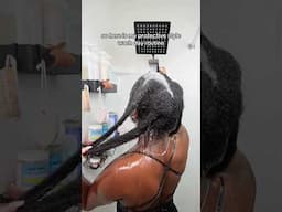 Natural Hair Maintenance in a Protective Stye #4chair #protectivestyles #hairgrowth